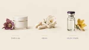 Bioidentical hormone delivery forms: cream, oral capsule and injection